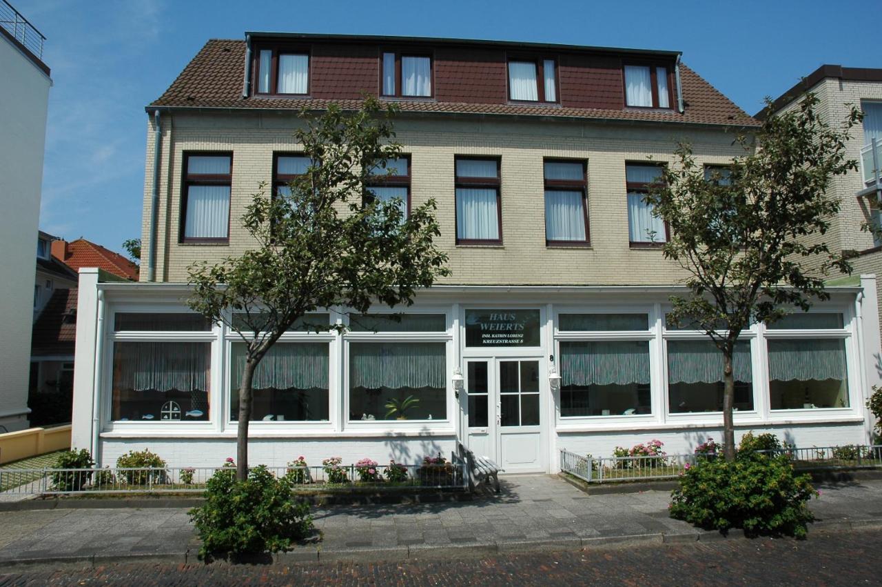 Pension Haus Weierts Norderney Kültér fotó